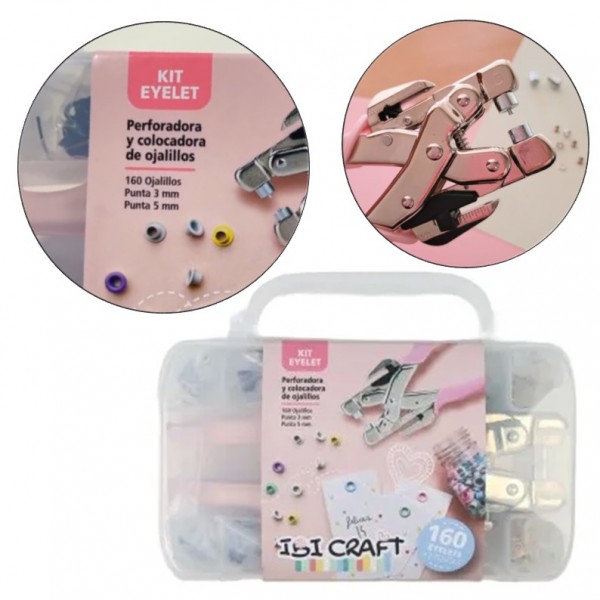 KIT EYELET IBI CRAFT PINZA...