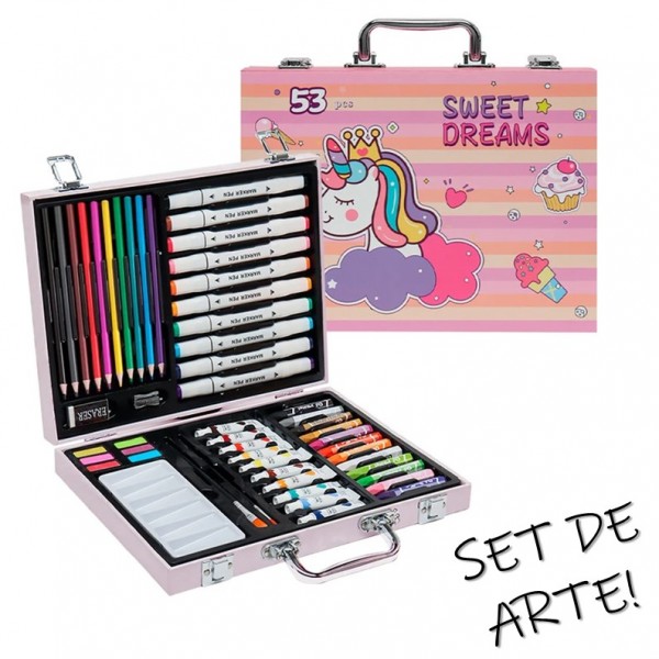 SET DE ARTE VALIJA X 53...