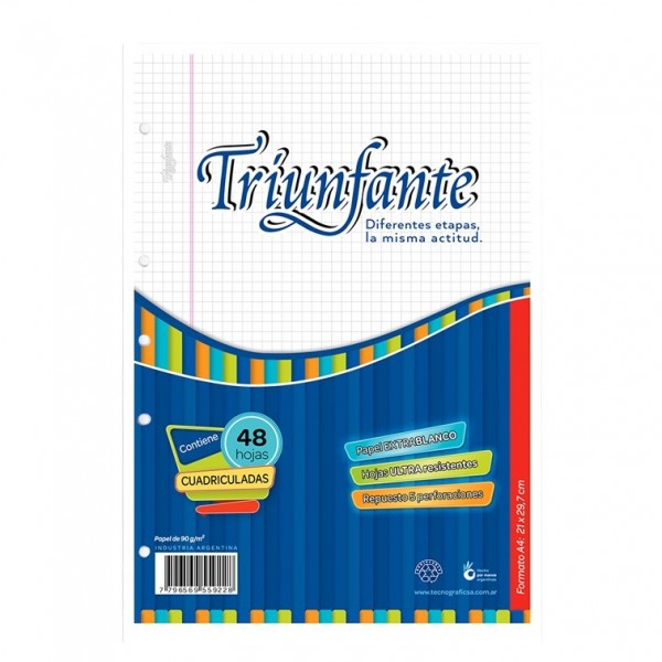 REPUESTO A4 TRIUNFANTE X...