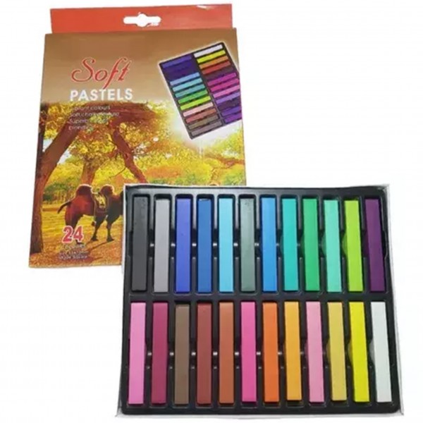 TIZAS PASTEL BOMEIJIA X 24...