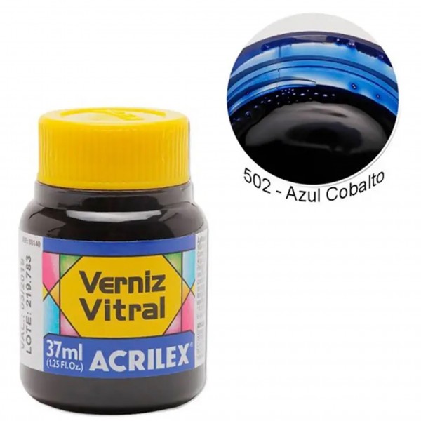 BARNIZ VITRAL ACRILEX 37ML...