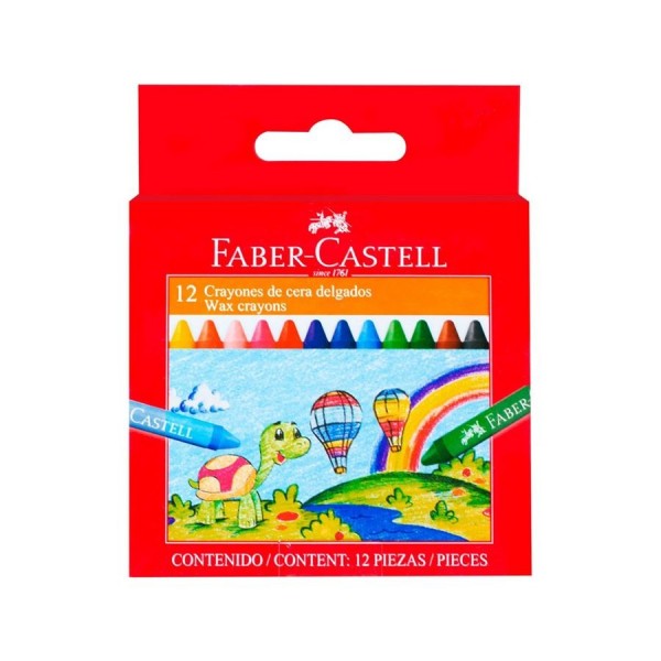 CRAYONES WAX FABER-CASTELL...