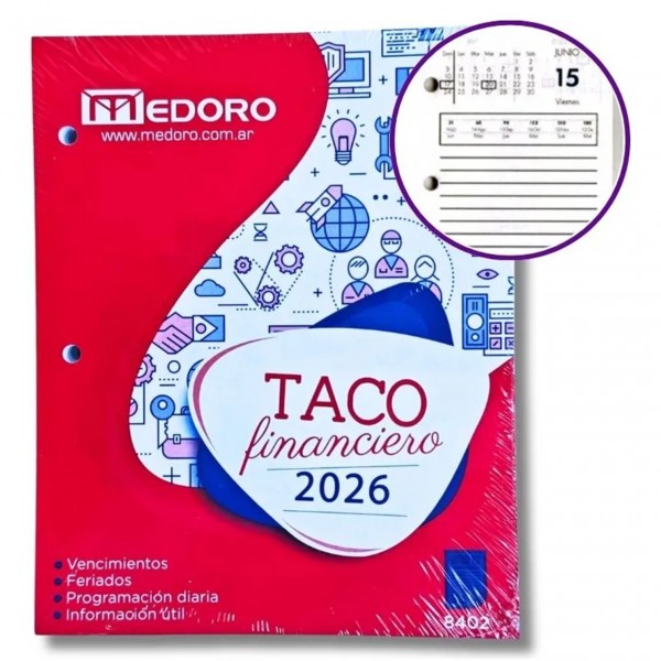 TACO FINANCIERO 2026 MEDORO