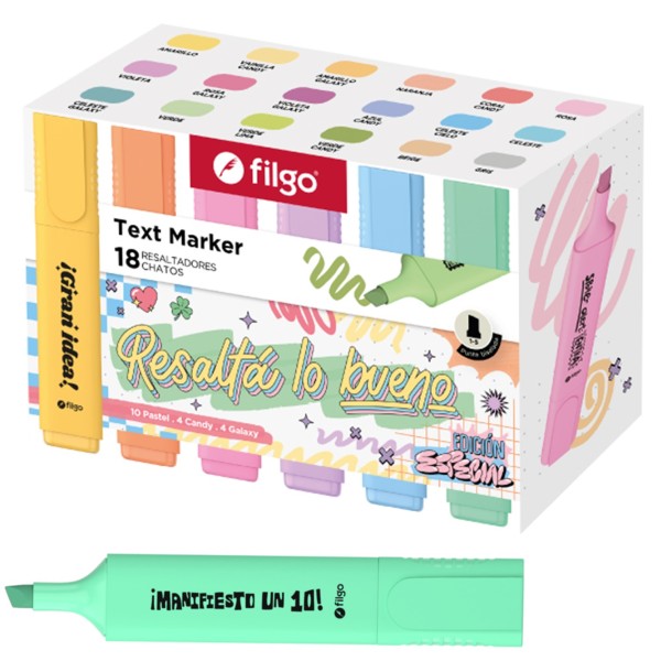 RESALTADOR FILGO TEXT...