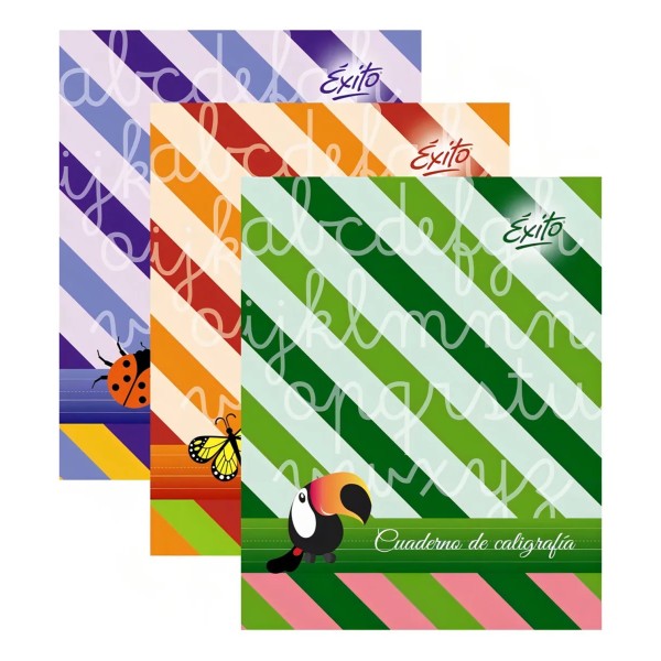 CUADERNO CALIGRAFIA EXITO...