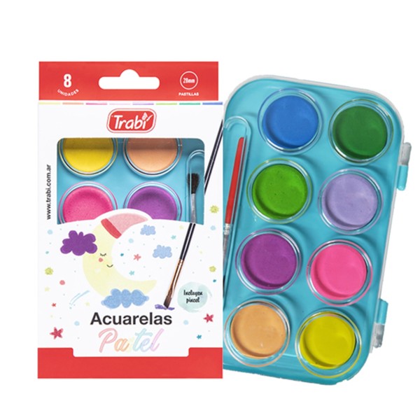 ACUARELA TRABI PASTEL...