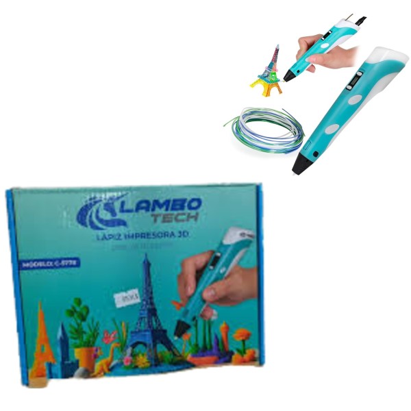LAPIZ 3D C/ FILAMENTO LAMBO...