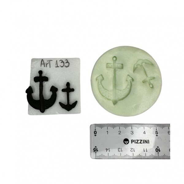 MOLDE DE SILICONA - 133 ANCLAS