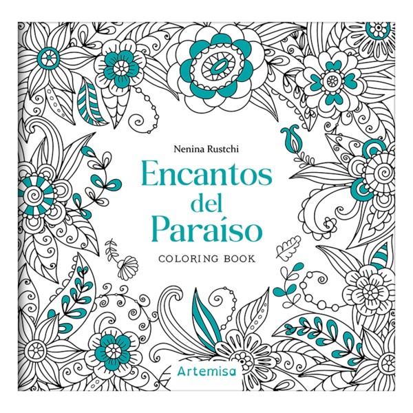 LIBRO PINTAR ENCANTO PARAISO