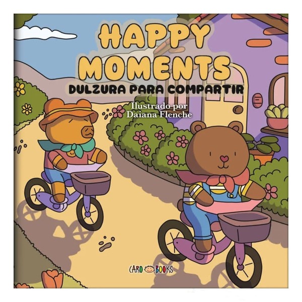 LIBRO PINTAR HAPPY MOMENTS