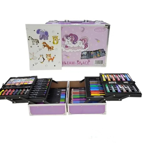 SET DE ARTE VALIJA ALUM X...
