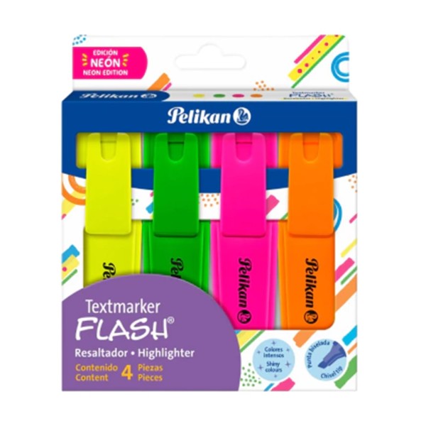 RESALTADOR PELIKAN FLASH X4...