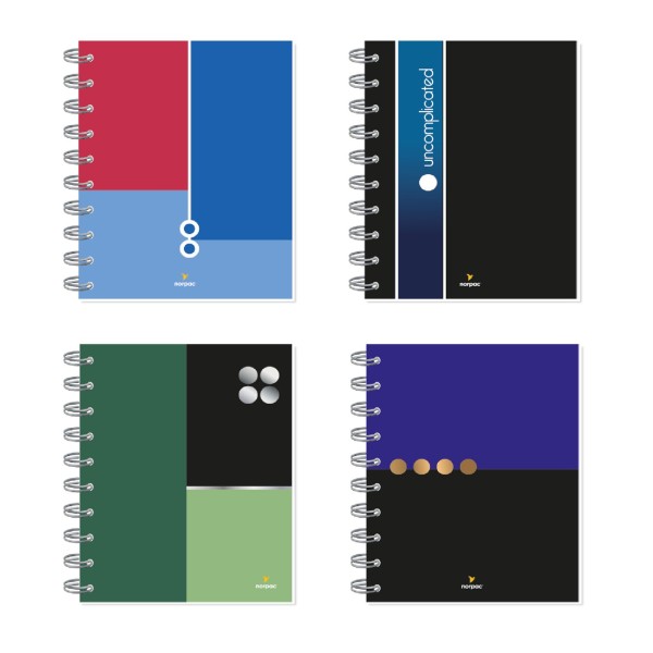 CUADERNO A6 NORPAC T/D 100H...