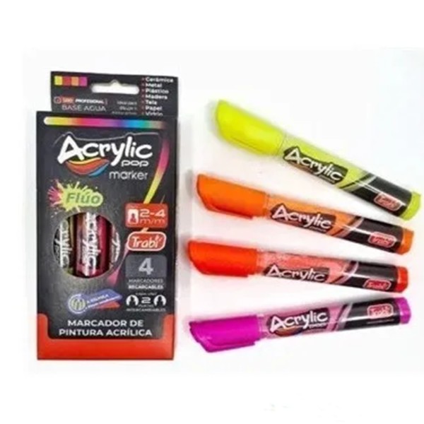 MARCADOR TRABI ACRYLIC POP...
