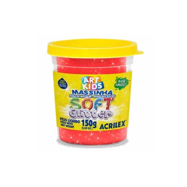 MASA ACRILEX SOFT GLITTER...