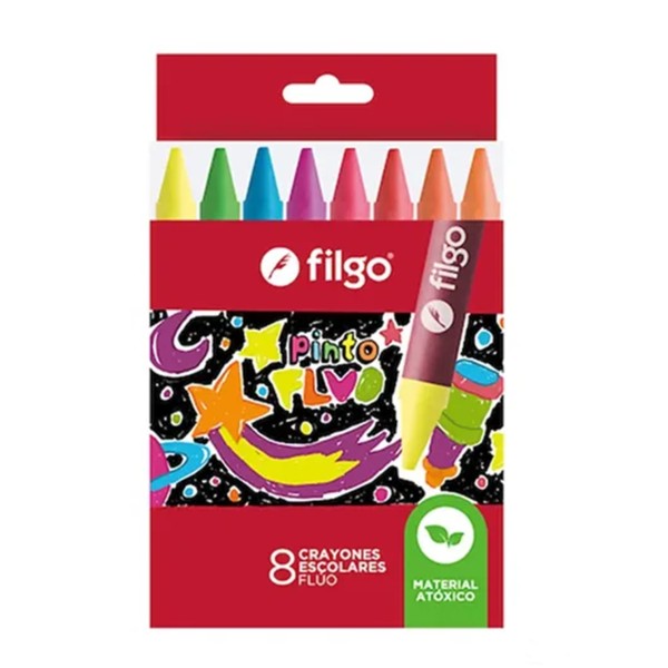 CRAYONES FILGO ESCOLARES...