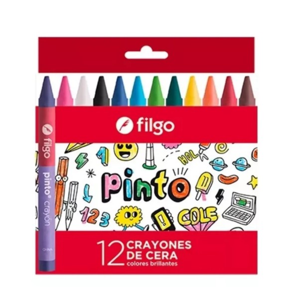 CRAYONES FILGO ESCOLARES...