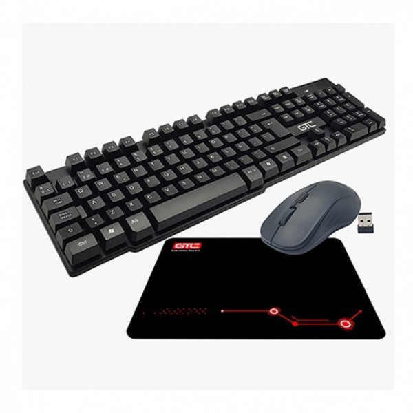KIT TECLADO + MOUSE + PAD...