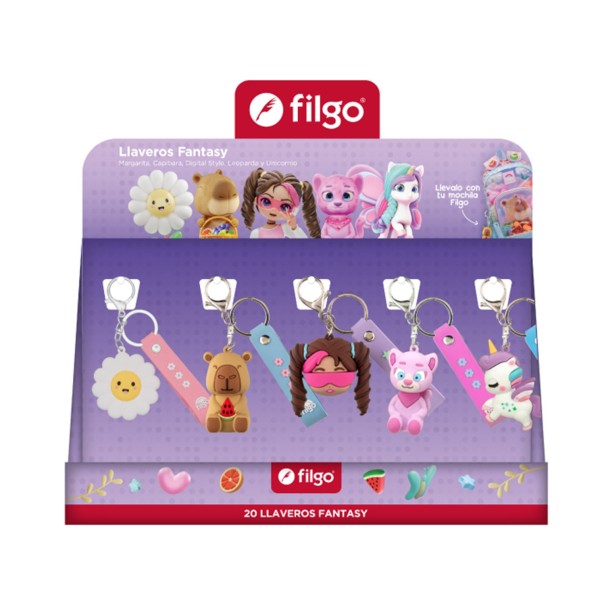 LLAVERO FILGO PERSONAJES...