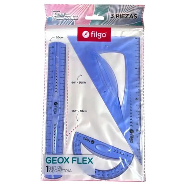 SET GEOMETRICO FILGO GEOX...