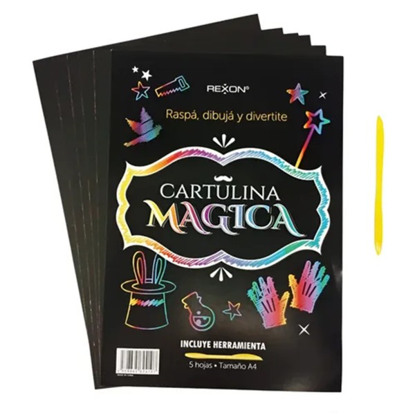PAPEL MAGICO REXON A4 X 5H...