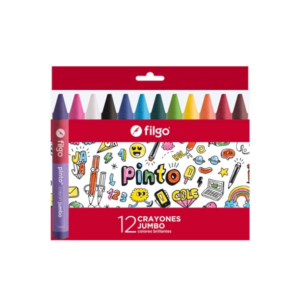 CRAYONES FILGO JUMBO X12