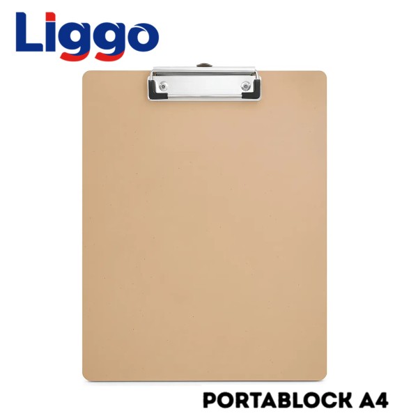 PORTABLOCK LIGGO MADERA A4...