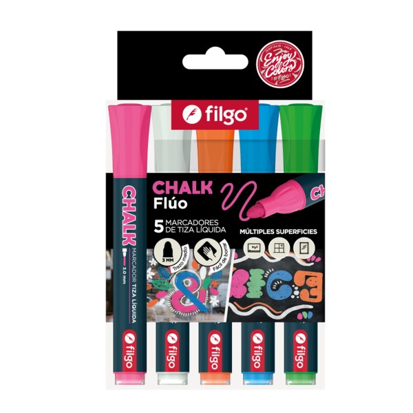 MARCADOR FILGO TIZA LIQUIDA...