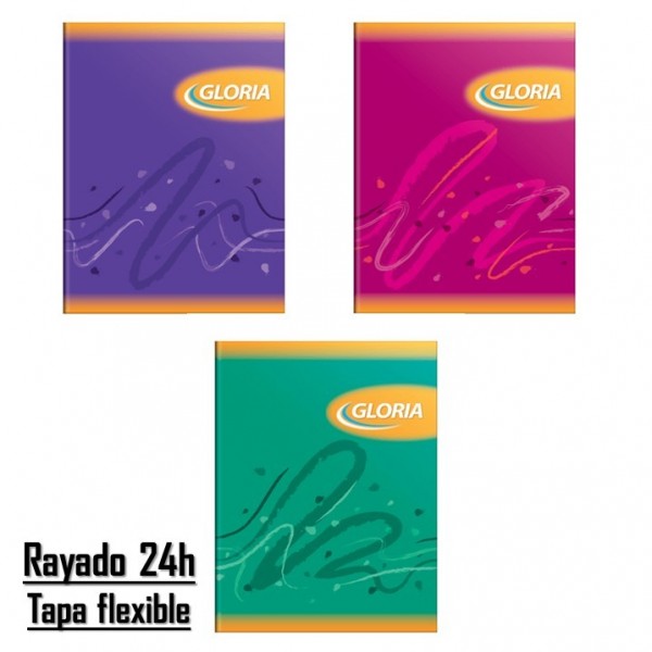 CUADERNO RAYADO 16X21 X 24H...