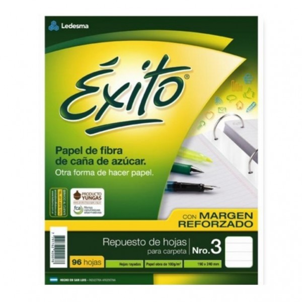 REPUESTO Nº3 EXITO C/ BANDA...