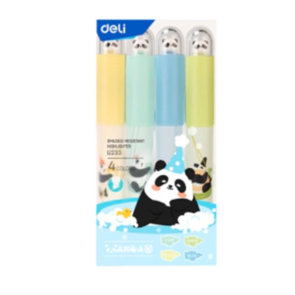 RESALTADOR DELI PANDA X 4...