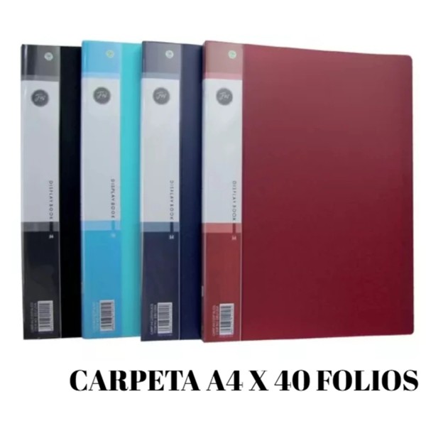 CARP. C/ FOLIOS A4 X 40 FW...