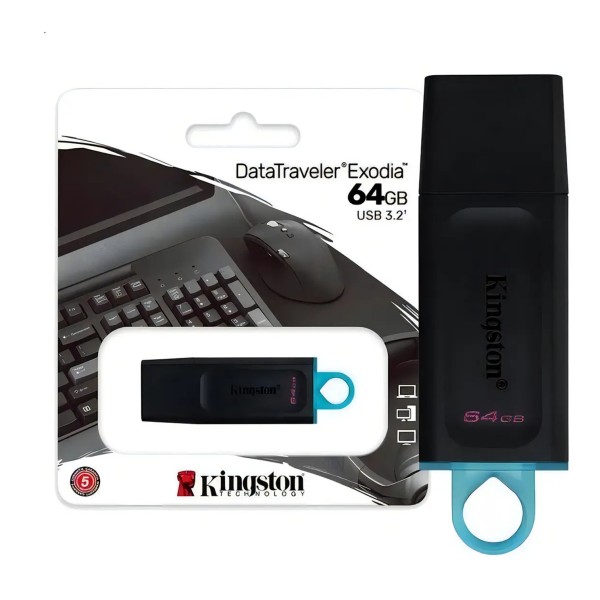PEN DRIVE KINGSTON 64GB...