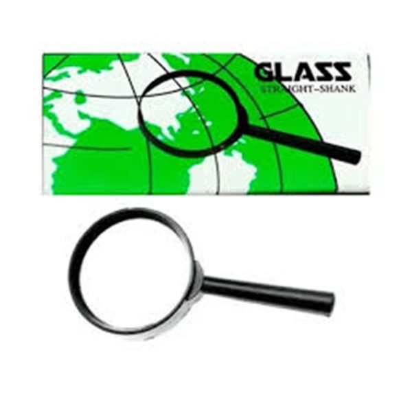 LUPA GLASS ARO PLASTICO 40MM