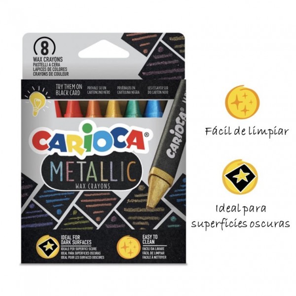 CRAYONES METALLIC CARIOCA X...