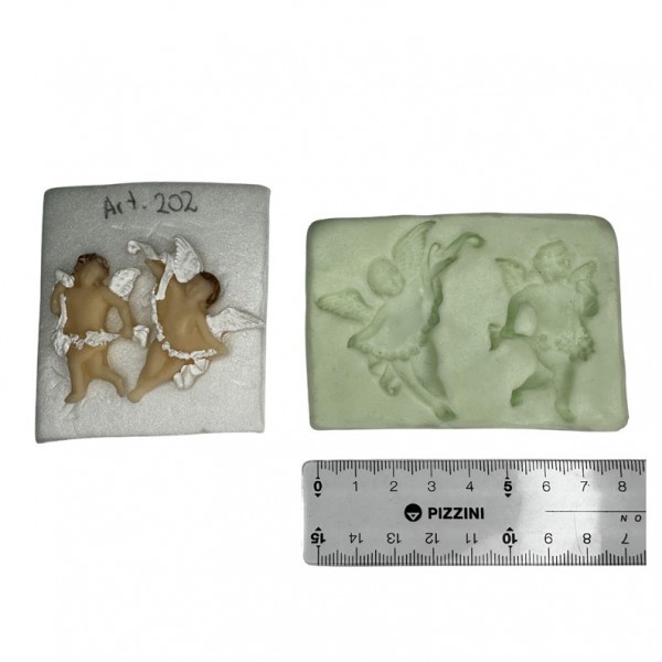 MOLDE DE SILICONA - 202 CUPIDO