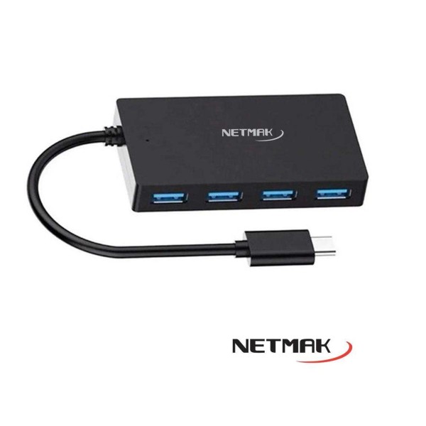 HUB 4 PUERTOS NETMAK (HUB...