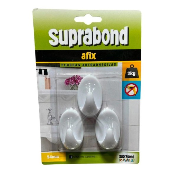 PERCHAS AUTODHESIVAS OVAL...