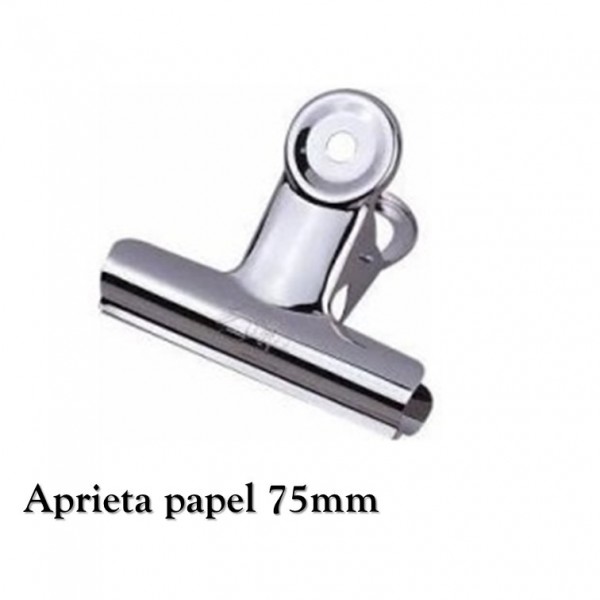 APRIETA PAPEL PLATEADO 75MM...