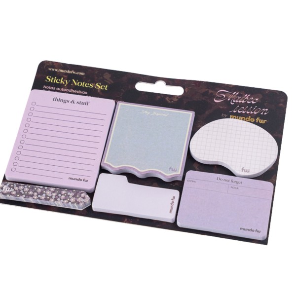 SET NOTAS AUTOADHESIVOS FW...