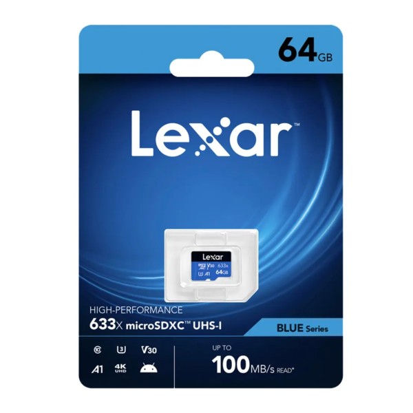 MEMORIA MICROSD LEXAR 64GB