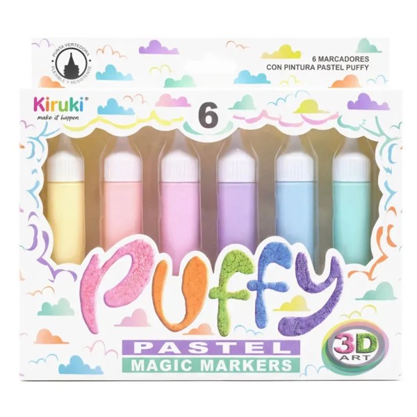 MARCADORES KIRUKI PUFFY 3D...