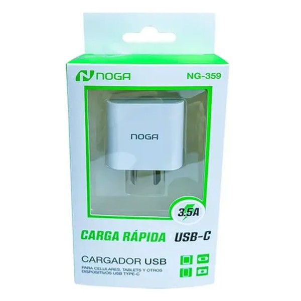 CARGADOR NOGA A USB TIPO C...