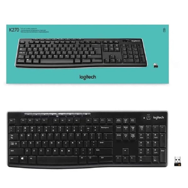 TECLADO LOGITECH WIRELESS K270