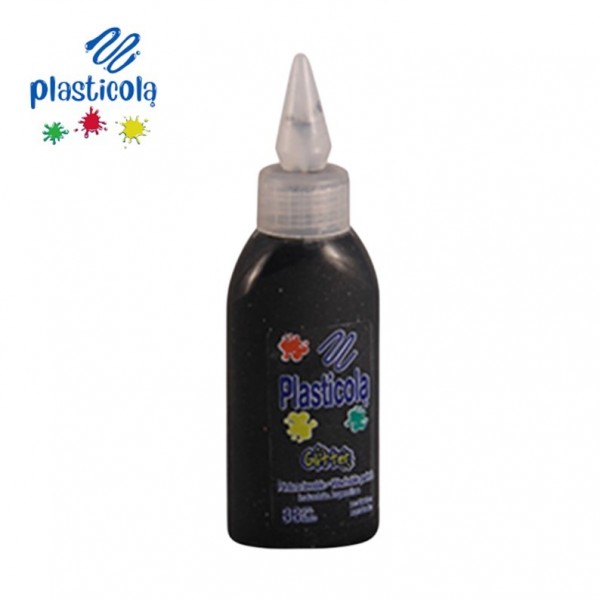 PLASTICOLA C/ GLITTER 40GR...