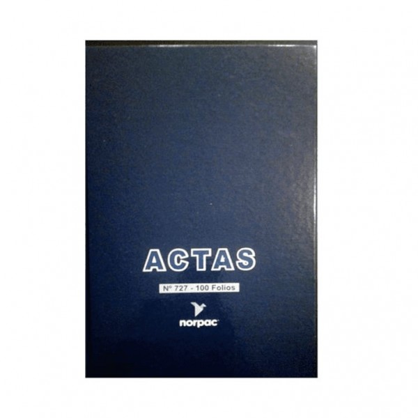 LIBRO ACTAS Nº 727 100H NORPAC
