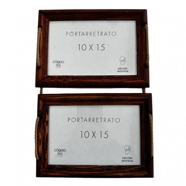 PORTA RETRATO DE MADERA...