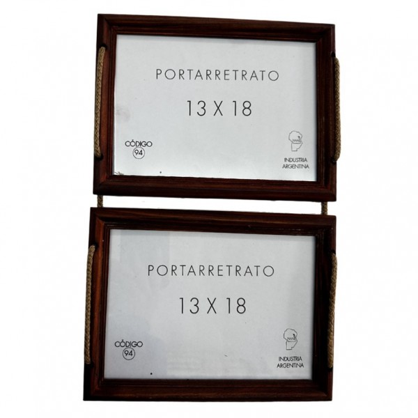 PORTA RETRATO DE MADERA...