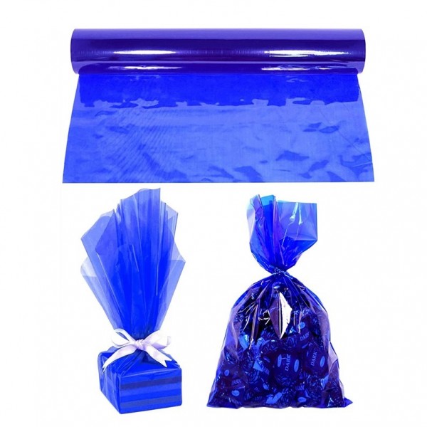 PAPEL CELOFAN COLOR AZUL -...