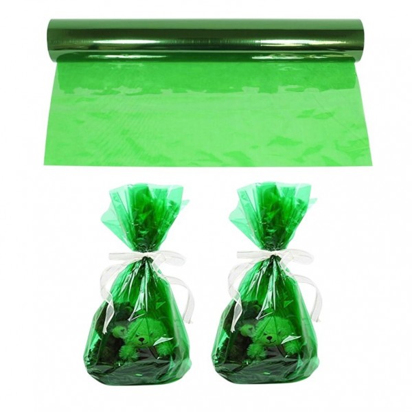 PAPEL CELOFAN COLOR VERDE...